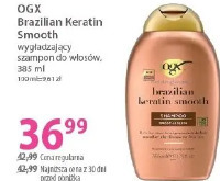 OGX Brazilian Keratin Smooth wygładzający szampon do włosów