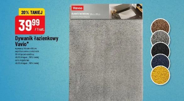 Dywanik łazienkowy Vavio