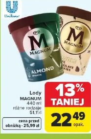 Lody MAGNUM 440 ml różne rodzaje