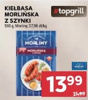 Kiełbasa morlińska z szynki