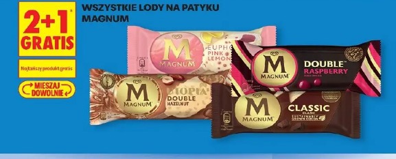 Wszystkie lody na patyku Magnum