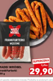 Madej Wróbel Frankfurterki wędzone