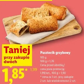 Pasztecik grzybowy