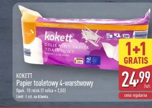 Kokett Papier toaletowy 4-warstwowy