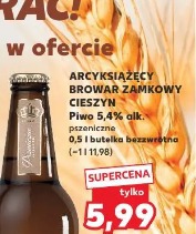 Arcyksiążęcy Browar Zamkowy Cieszyn Piwo pszeniczne