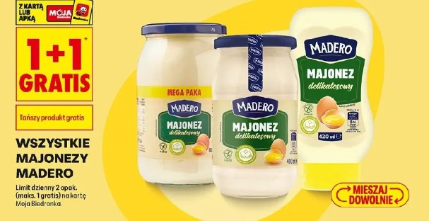 Wszystkie majonezy MADERO