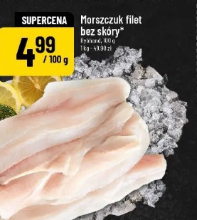 Morszczuk filet bez skóry Ryband
