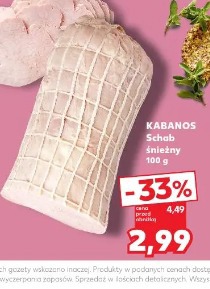 Kabanos Schab śnieżny
