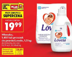 Mleczko lub proszek do prania Lovela