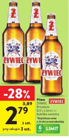 Piwo Żywiec Premium