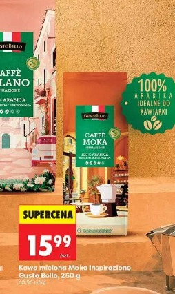 Gusto Bello kawa mielona Moka Inspirazione