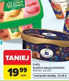 Lody ŚLIWKA NAŁĘCZOWSKA 900 ml