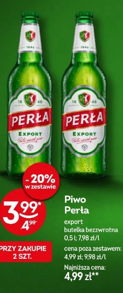 Piwo Perła export