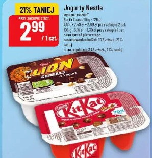 Jogurty Nestle North Coast