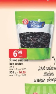 Śliwki suszone bez pestek Tablier Blanc
