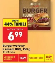 Burger wołowy z sosem BBQ, 158 g