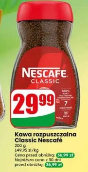 Kawa rozpuszczalna Classic Nescafé