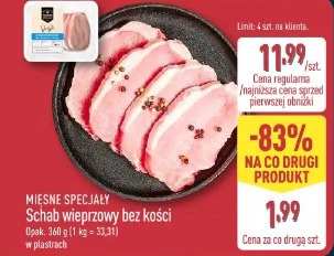 Schab wieprzowy bez kości