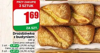 Drożdżówka z budyniem