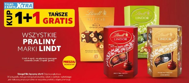 Wszystkie praliny marki Lindt