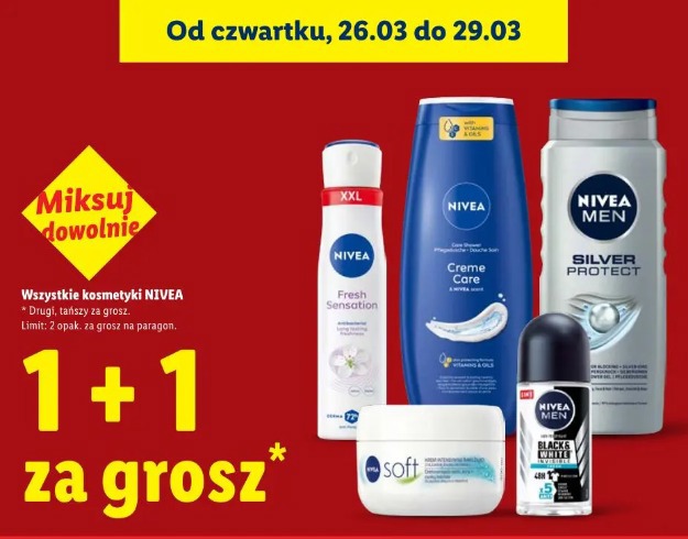 Wszystkie kosmetyki NIVEA