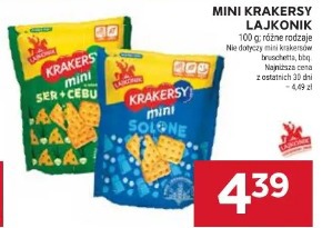 Mini krakersy Lajkonik