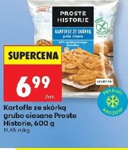 Kartofle ze skórką grubo cięsaone Proste Historie