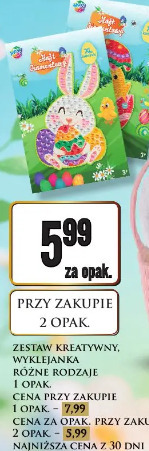 Zestaw kreatywny, wyklejanka różne rodzaje