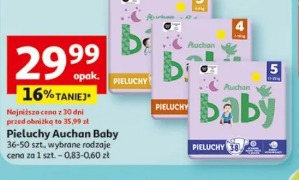 Pieluchy Auchan Baby