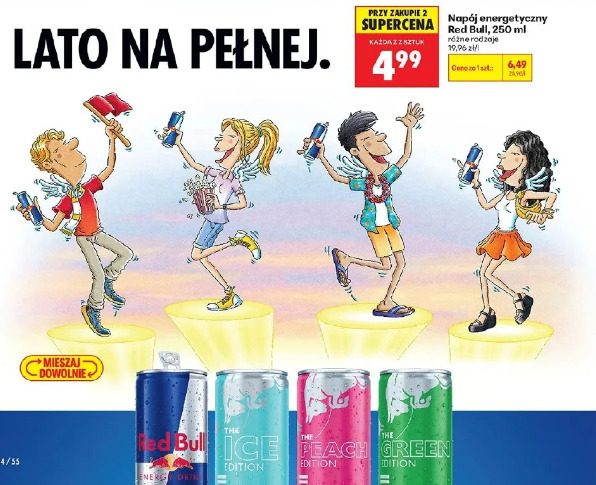 Napój energetyczny Red Bull, 250 ml