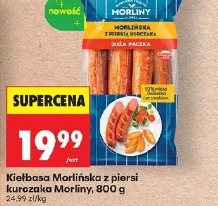 Kiełbasa Morlińska z piersi kurczaka Morliny