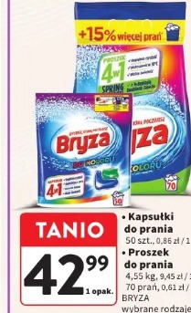 Kapsułki do prania Proszek do prania Bryza