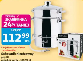 Sokownik nierdzewny