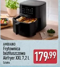 Ambiano Frytownica beztłuszczowa Airfryer XXL 7,2 L