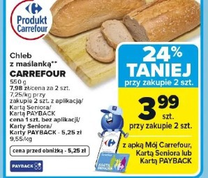 Chleb z maślanką Carrefour
