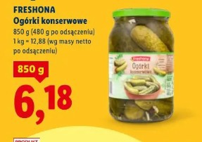Freshona Ogórki konserwowe