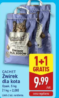 Żwirek dla kota Cachet