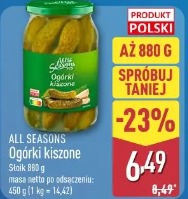 All Seasons Ogórki kiszone