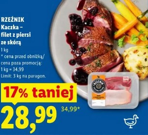 Rzeźnik Kaczka – filet z piersi ze skórą