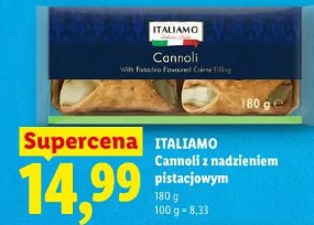 Italiamo Cannoli z nadzieniem pistacjowym