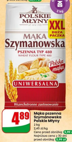 Mąka pszenna Szymanowska Polskie Młyny