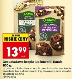 Czekoladowe krople lub kawałki Kamis