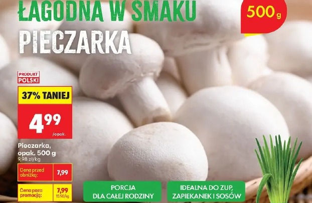 Pieczarka, opak. 500g