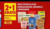 Wszystkie płatki śniadaniowe, granole, owsianki