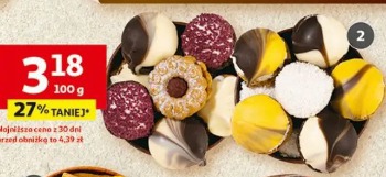 Ciastka mix marmurki, eklerki, pychotka lub śnieżynki