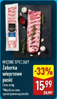 Mięsne Specjały Żeberka wieprzowe paski