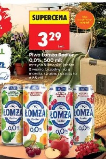 Łomża Radler piwo 0,0%