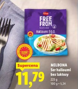Milbona Ser halloumi bez laktozy