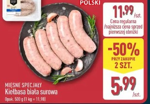 Mięsne Specjały Kiełbasa biała surowa