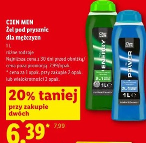 Cien Men Żel pod prysznic dla mężczyzn